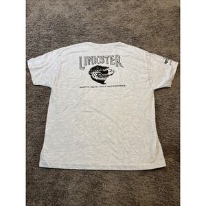 Golf Smoking Golf Ball Lobster Par One Designs Men's XL Extra Large Tee T Shirt‎